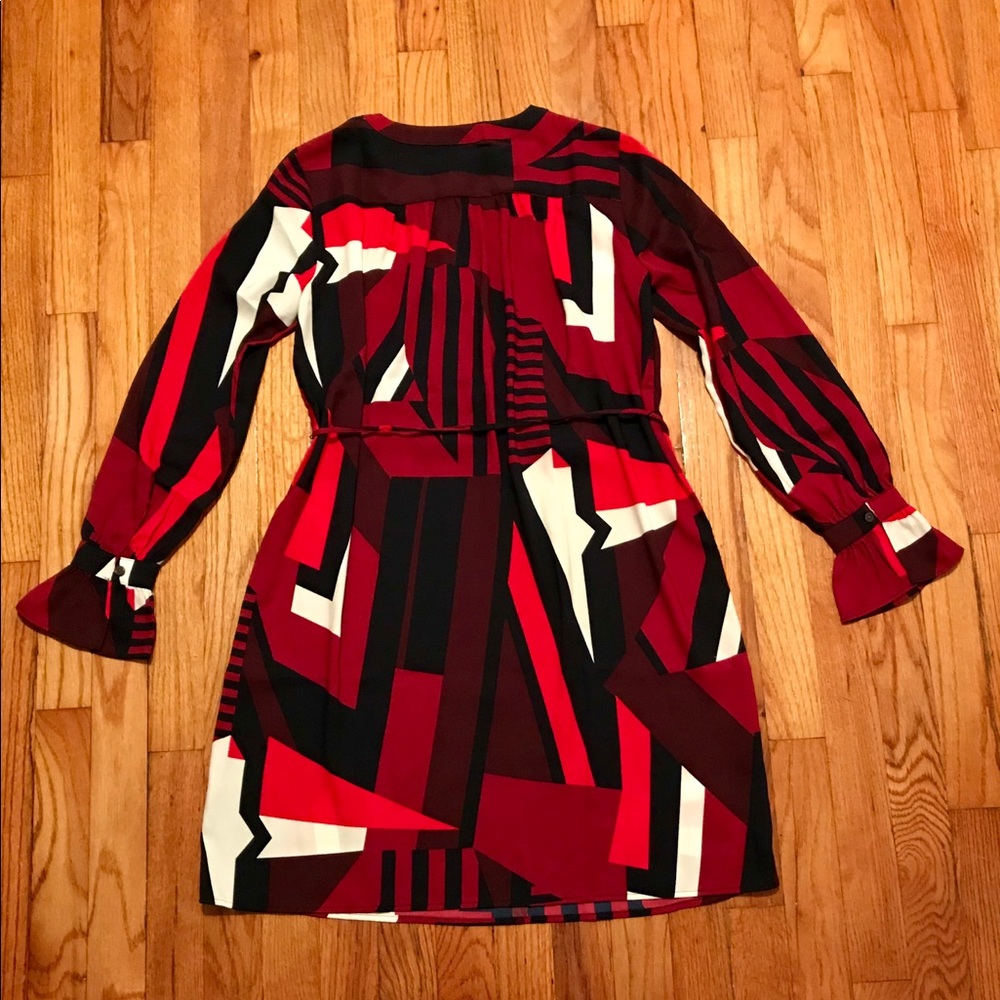LOFT Abstract Pattern Dress - Picture 5 of 5